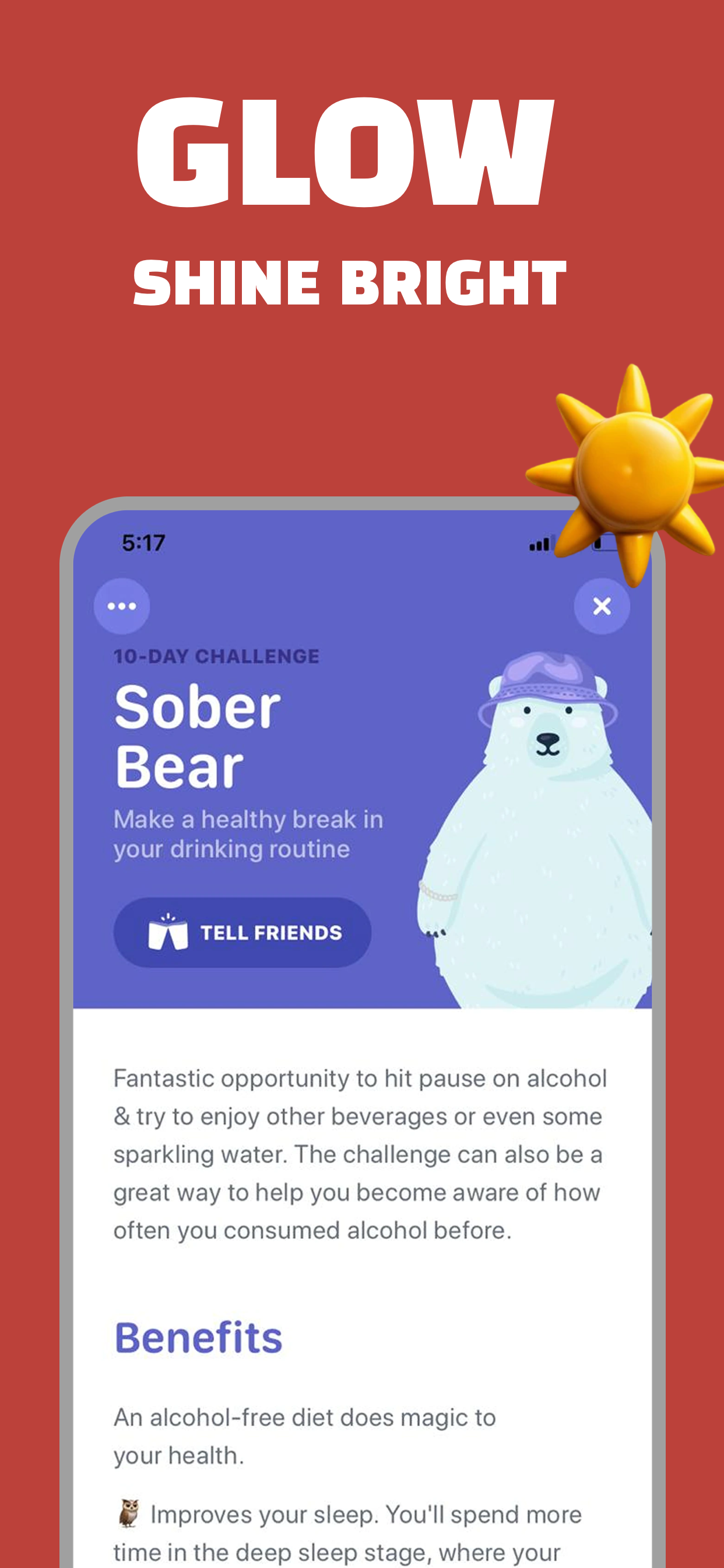App Store screenshot template for wellness app – weekly wellness report